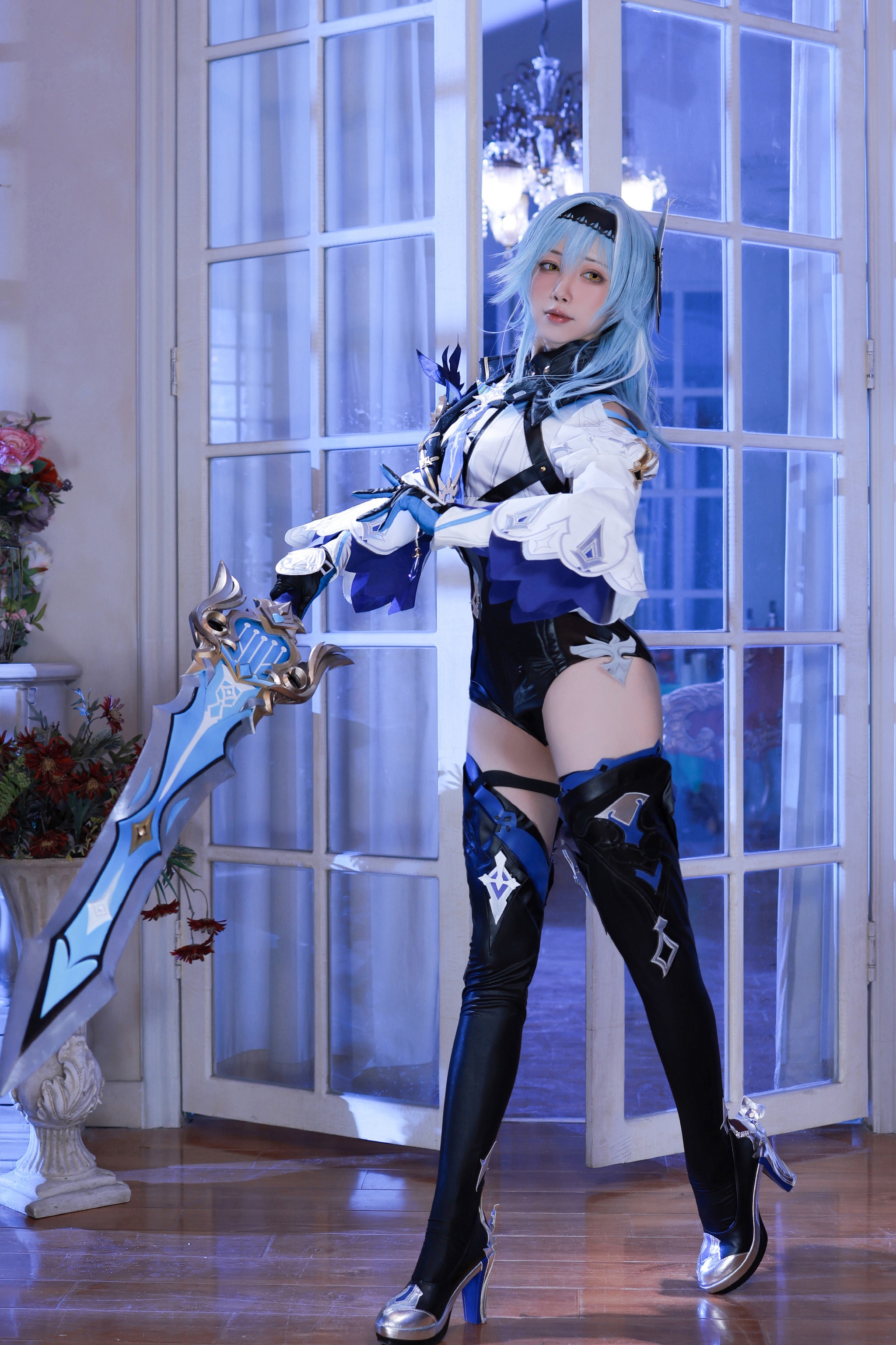 图片[1]-水淼Aqua – NO.088 原神 优菈 [120P]-XikXak
